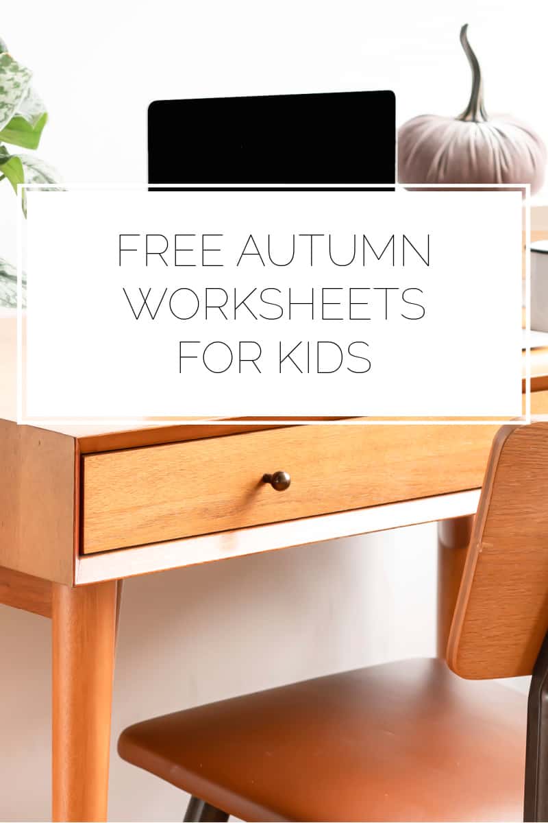 Free Autumn Worksheets That Will Have Your Kids Excited to Learn