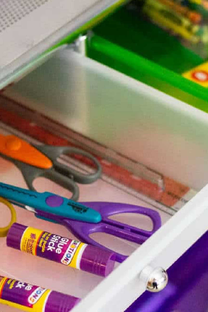 How to Organize Your Kids School Supplies