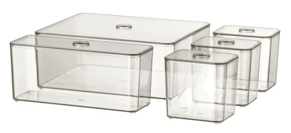 drawer divider organizing products