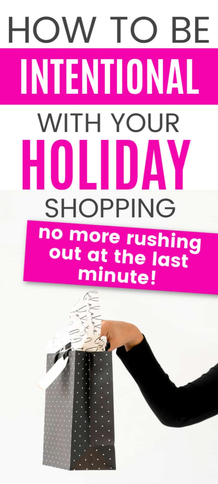 How to Be Intentional with Your Holiday Shopping