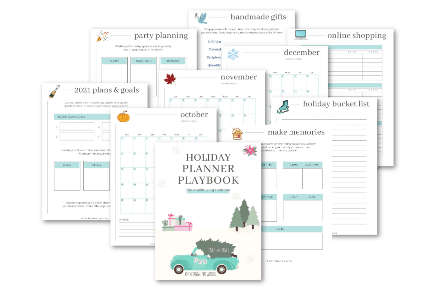 Holiday Planner Playbook The Maximizing Momma