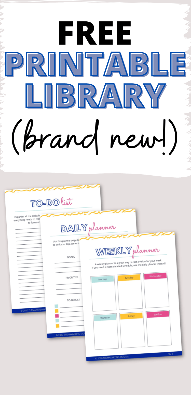 Get Access to the Free Printable Library