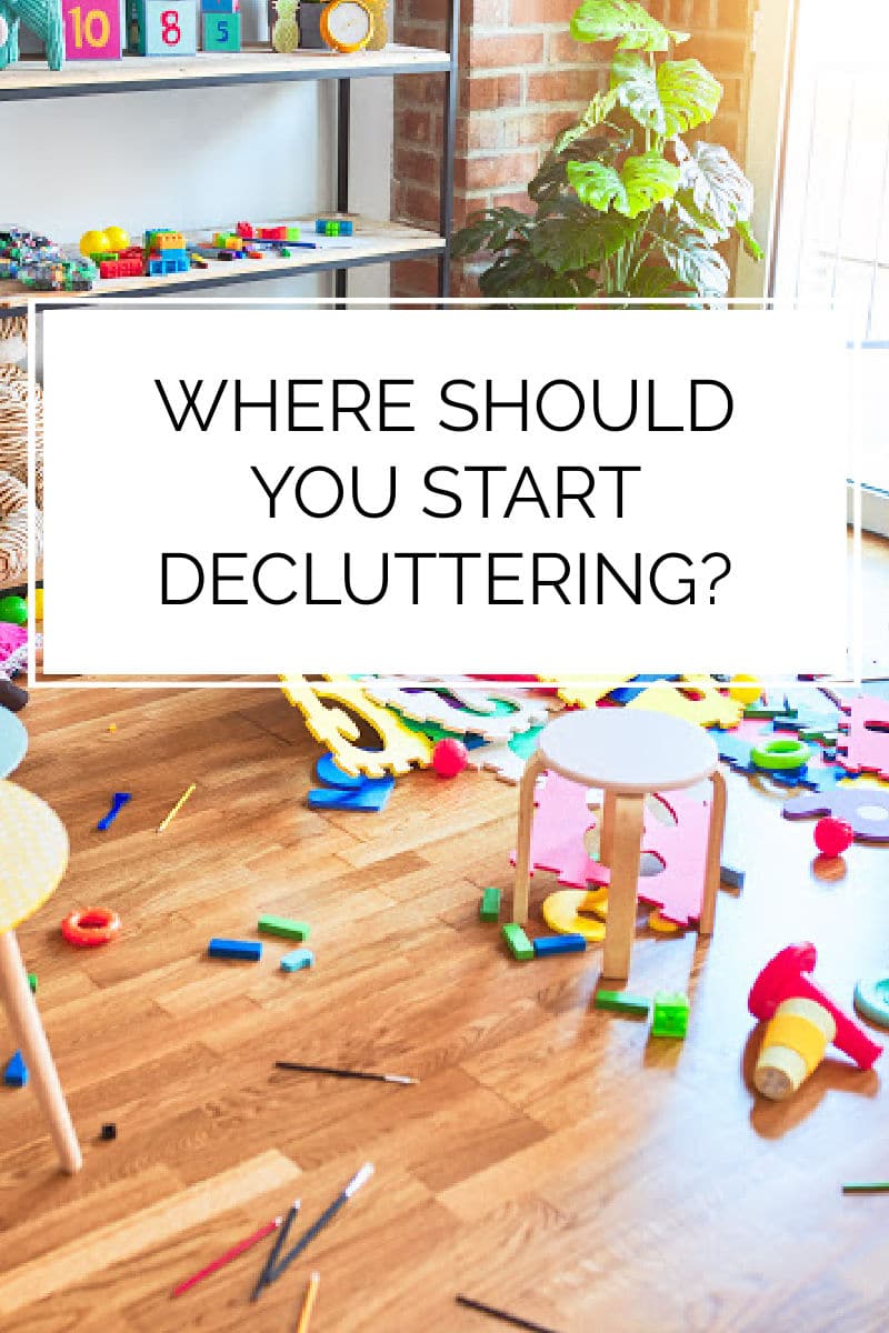 where to start decluttering